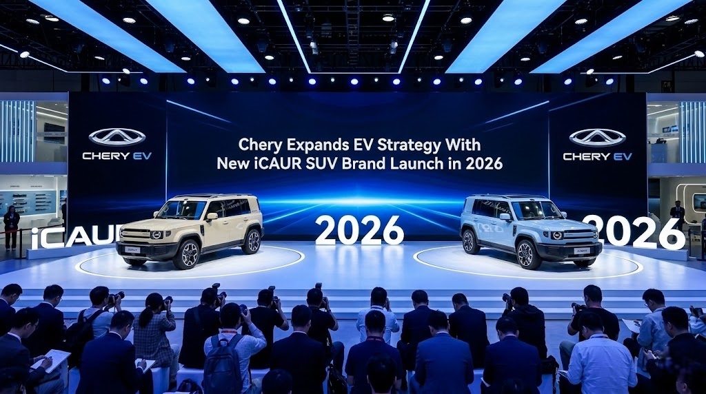Chery Expands EV Strategy With New iCAR SUV Brand Launch