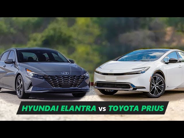 Toyota Prius vs Hyundai Elantra Hybrid 2026