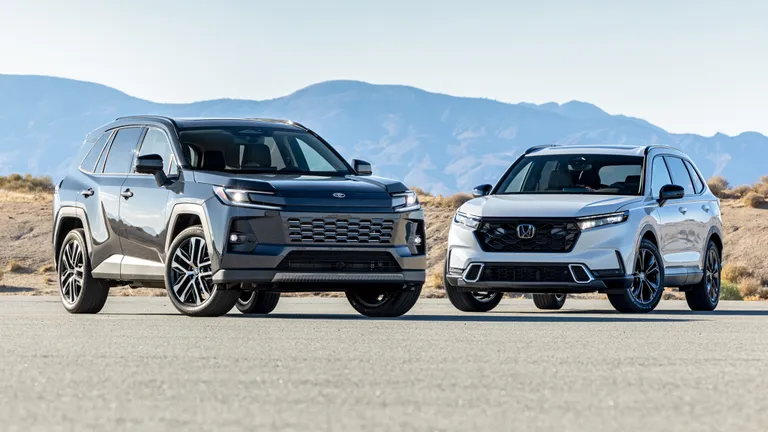 2026 Toyota RAV4 Hybrid vs Honda CR-V Hybrid